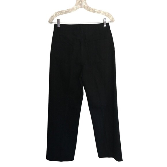 L'agence Jeans Women's Size 25 Black June Cropped Straight Leg Cotton - Picture 4 of 8